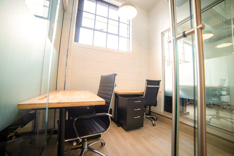 2-Person Private Office with Windows