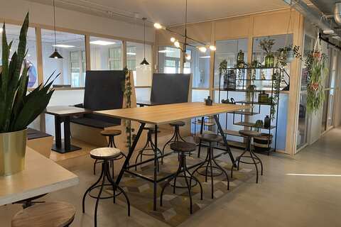 a dining room table
