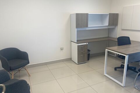 a chair in a room