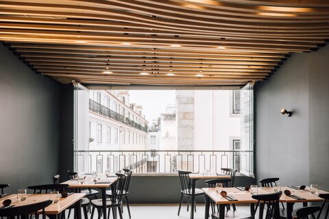 a dining room table