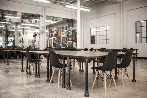 a dining room table