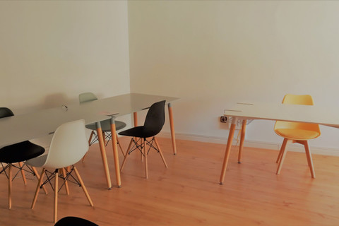 a dining room table
