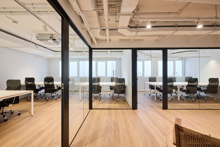 a large room