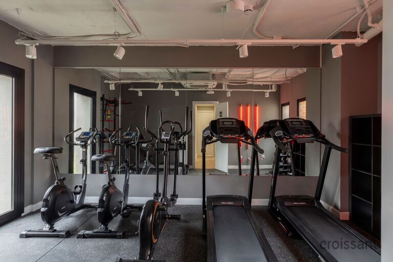a large room