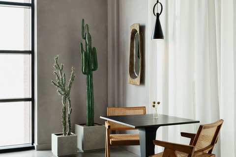a chair in a room