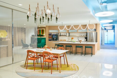 a dining room table