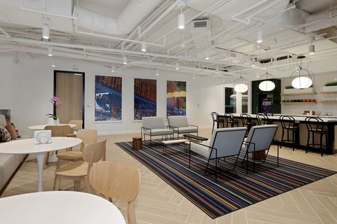 a large room