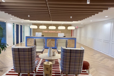 a large room