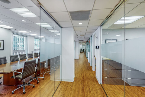 a large room