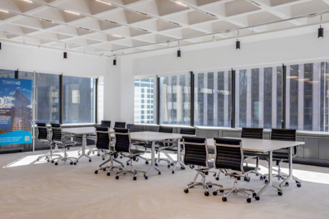 a large room