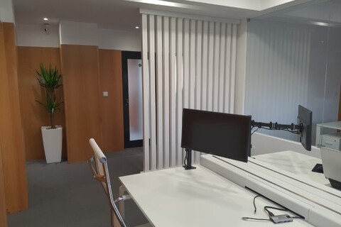 a large room