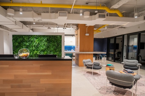 a large room