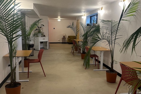 a room full of furniture