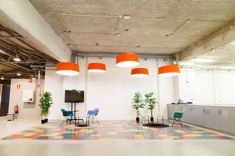 a large room