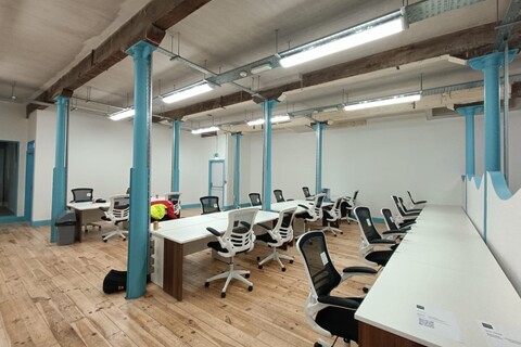 a large room