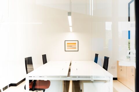 a large room