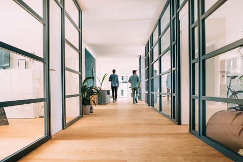 a large room