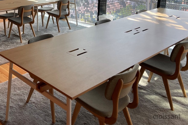 a dining room table