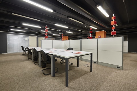 a large room