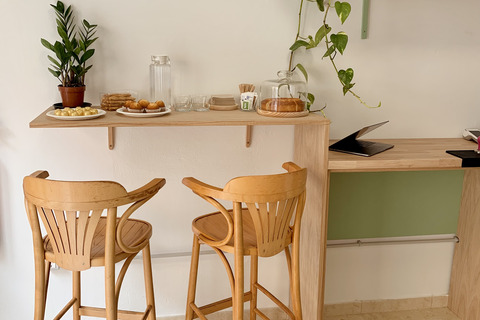 a dining room table