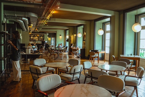 a dining room table