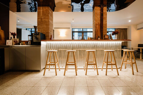 a dining room table
