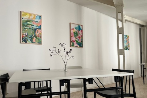 a dining room table