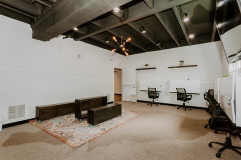 a large room