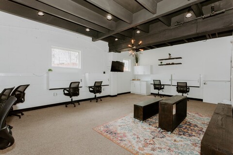 a large room