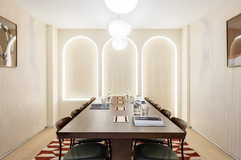 a dining room table