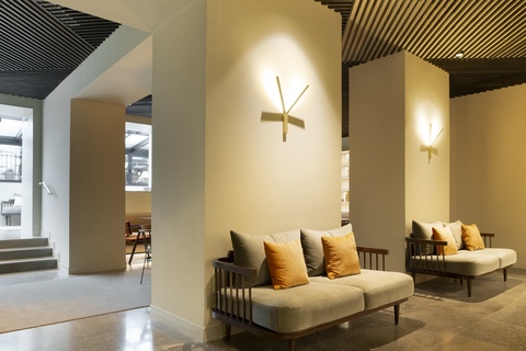 a view of a living room