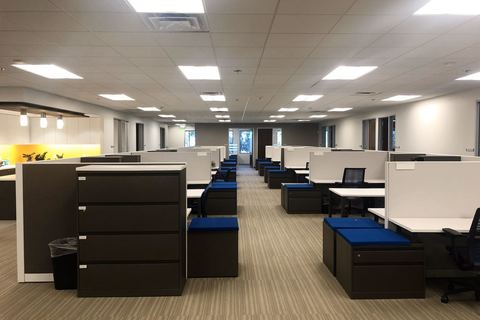 a large room