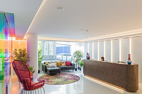 a room full of furniture