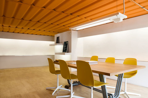 a chair in a room