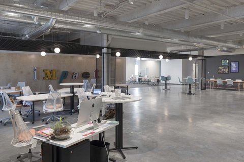 a large commercial kitchen