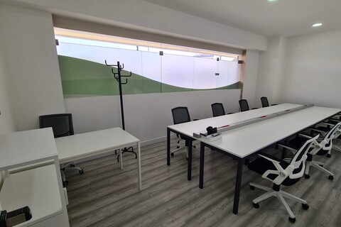 a room with a wooden floor