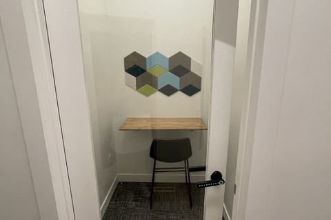 a close up of a door