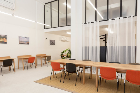 a dining room table