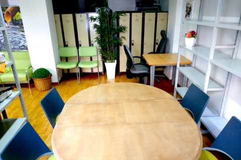 a dining room table