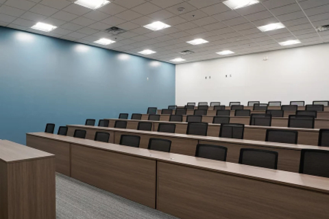 a large room