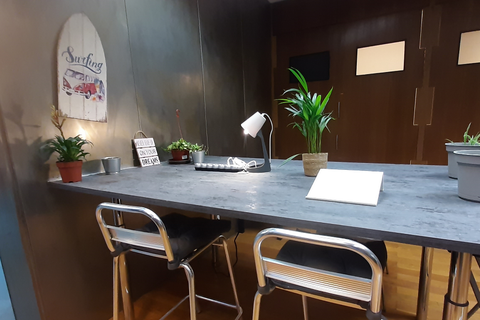 a dining room table
