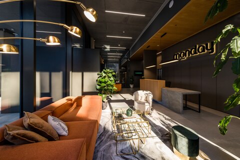 a room full of furniture
