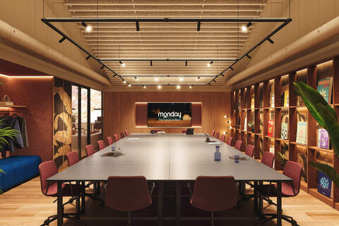 a dining room table