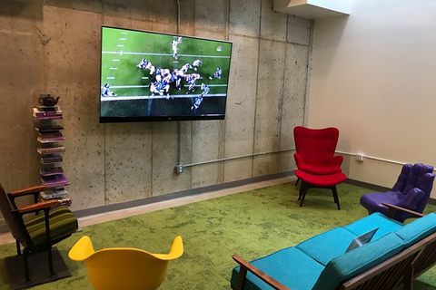 a screen shot of a video game in the living room