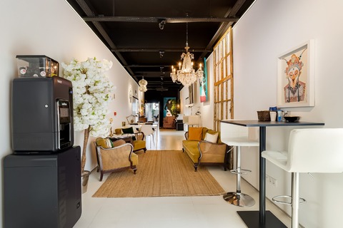 a room full of furniture