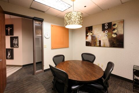 a dining room table