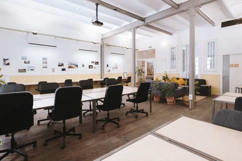 a room filled with lots of furniture