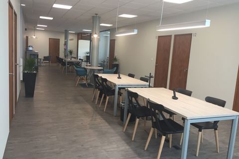a room with a wooden floor