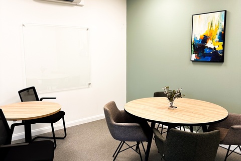 a chair in a room