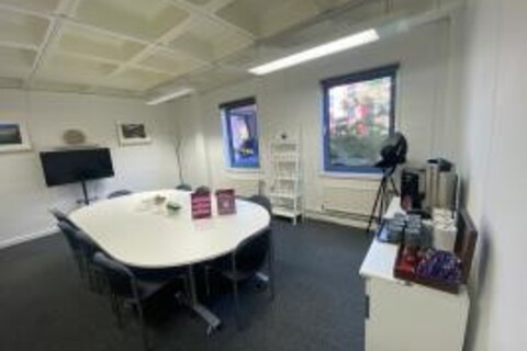 a large room